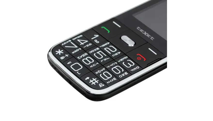 Мобильный телефон Texet TM-B227, 32 Мб, Черный, Dual mini-SIM детальное изображение - 4