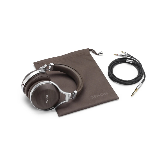Проводные наушники Denon D5200, Коричневый №3