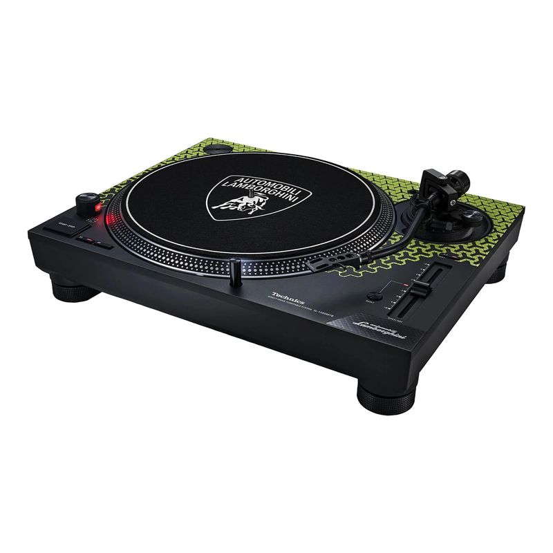 Проигрыватель винила Technics SL-1200M7PED Lamborghini, Зеленый детальное изображение - 2