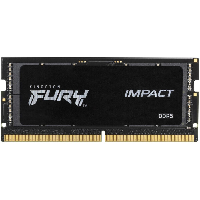 Оперативная память Kingston Fury Impact SO-DIMM DDR5 5600MHz, KF556S40IB-16, 16 Гб №1