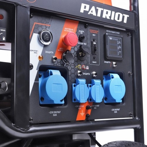 Генератор бензиновый PATRIOT GRA 12000 AWS 472102210, 11 кВт, Оранжевый детальное изображение - 9