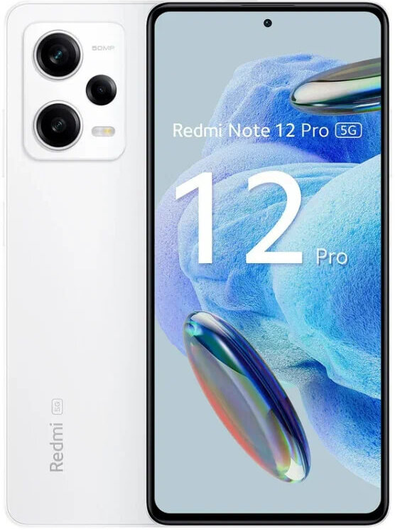 Смартфон Xiaomi Redmi Note 12 Pro 5G 128 ГБ Global, Белый, Dual nano SIM детальное изображение - 1