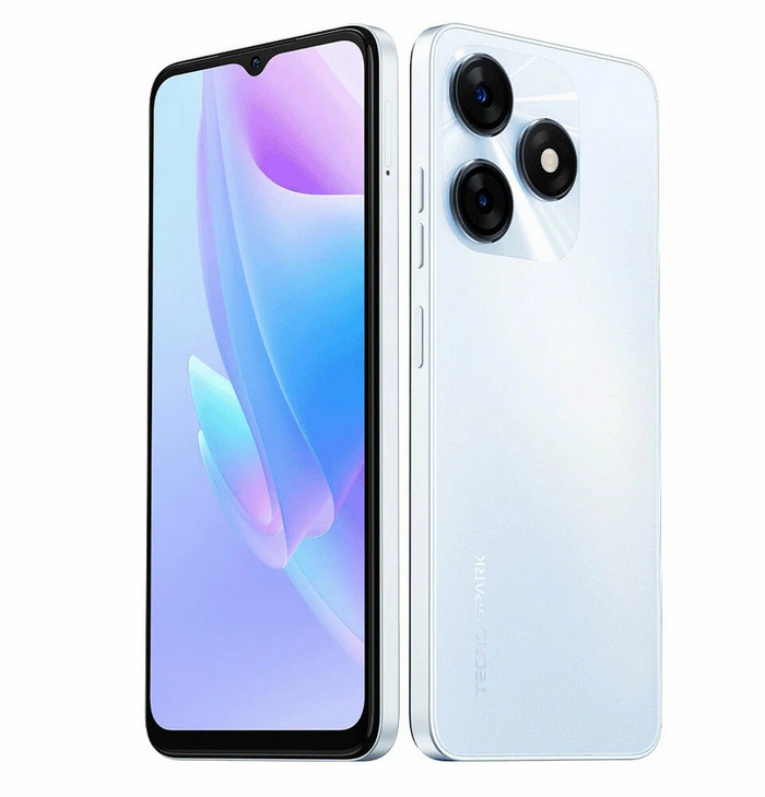 Смартфон Tecno SPARK 10 4/128 Гб, Белый, 2 nano SIM №3