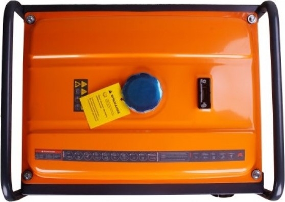 Генератор бензиновый VILLARTEC GG M7200C 2102070000, 5.8 кВт, Оранжевый детальное изображение - 5