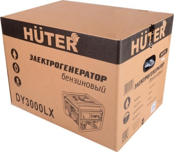 Генератор бензиновый HUTER DY3000LX 64/1/10, 2.5 кВт, Черный детальное изображение - 7