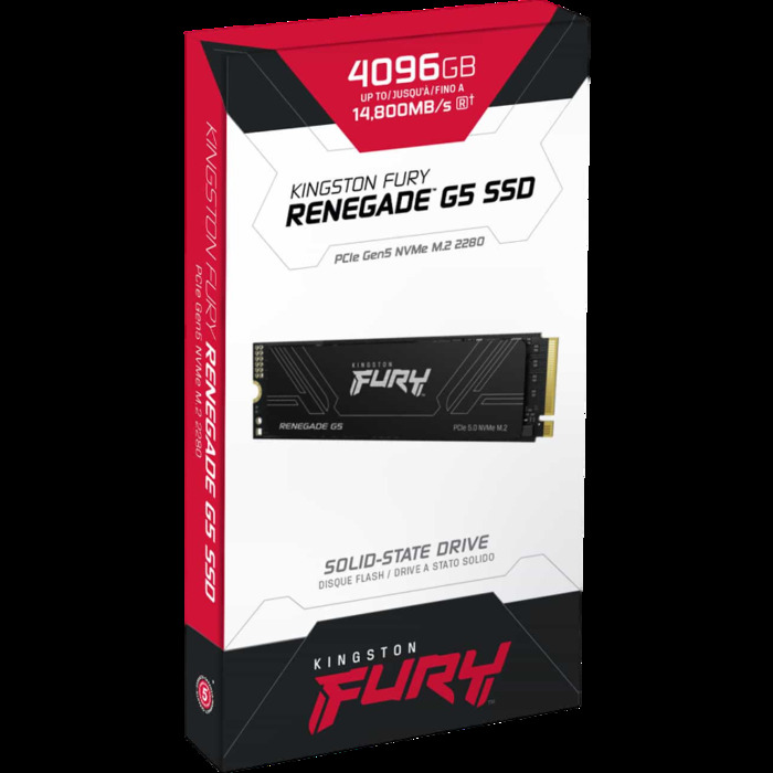 Накопитель SSD Kingston FURY Renegade G5 SFYR2S/4T0, 4 Тб №3