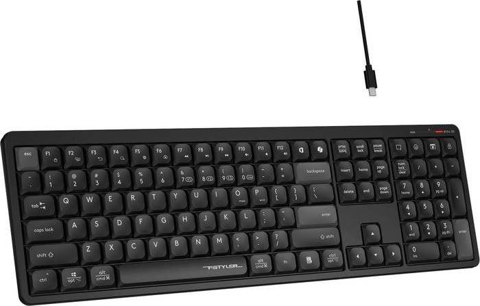 Клавиатура A4Tech Fstyler FBX55C, Черный №6