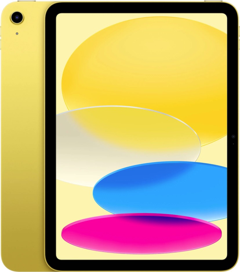Планшет Apple iPad 2022 10.9, 64 ГБ, Желтый, Wi-Fi+Cellular детальное изображение - 1