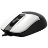 Мышь A4Tech Fstyler FM12 Panda, Белый, Черный вариант - 3
