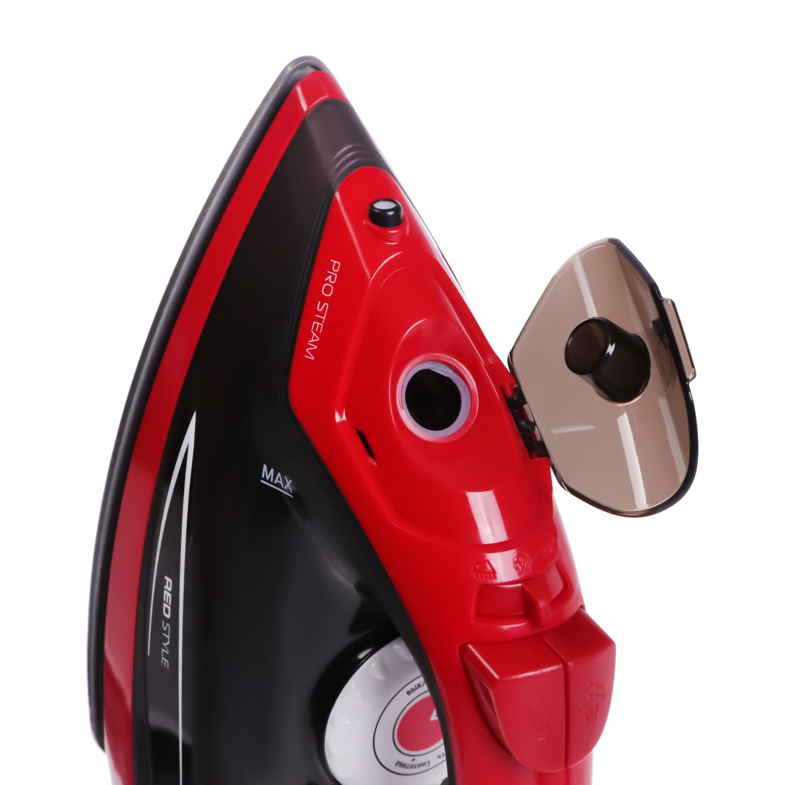 Утюг Centek CT-2360, Красный детальное изображение - 3