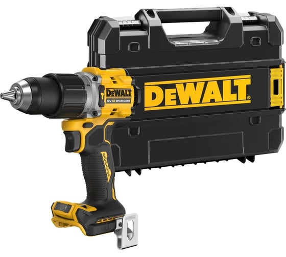 Аккумуляторная ударная дрель-шуруповерт DeWALT DCD805NT-XJ, без АКБ и ЗУ, 18 В, 90 Нм детальное изображение - 1