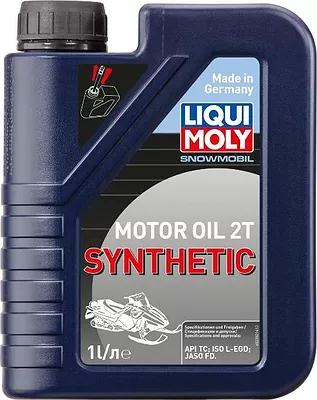Моторное масло Liqui Moly Snowmobil Motoroil 2T Synthetic, 1 л детальное изображение - 1