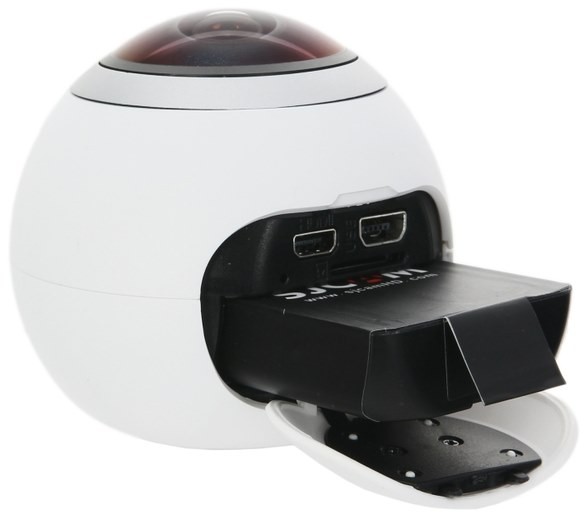 Action камера SJCAM SJ360, Белый детальное изображение - 3