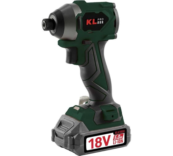 Профессиональный бесщеточный винтоверт аккумуляторный KLPRO KLDV18BH-50 18 v / 5.0 ah 220 Hm 13990, 18 В детальное изображение - 1