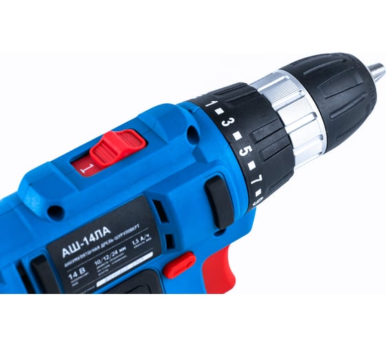 Аккумуляторная дрель-шуруповерт WorkMaster АШ-14ЛА, 14.4 В, 26 Нм, 1,5 А·ч детальное изображение - 11