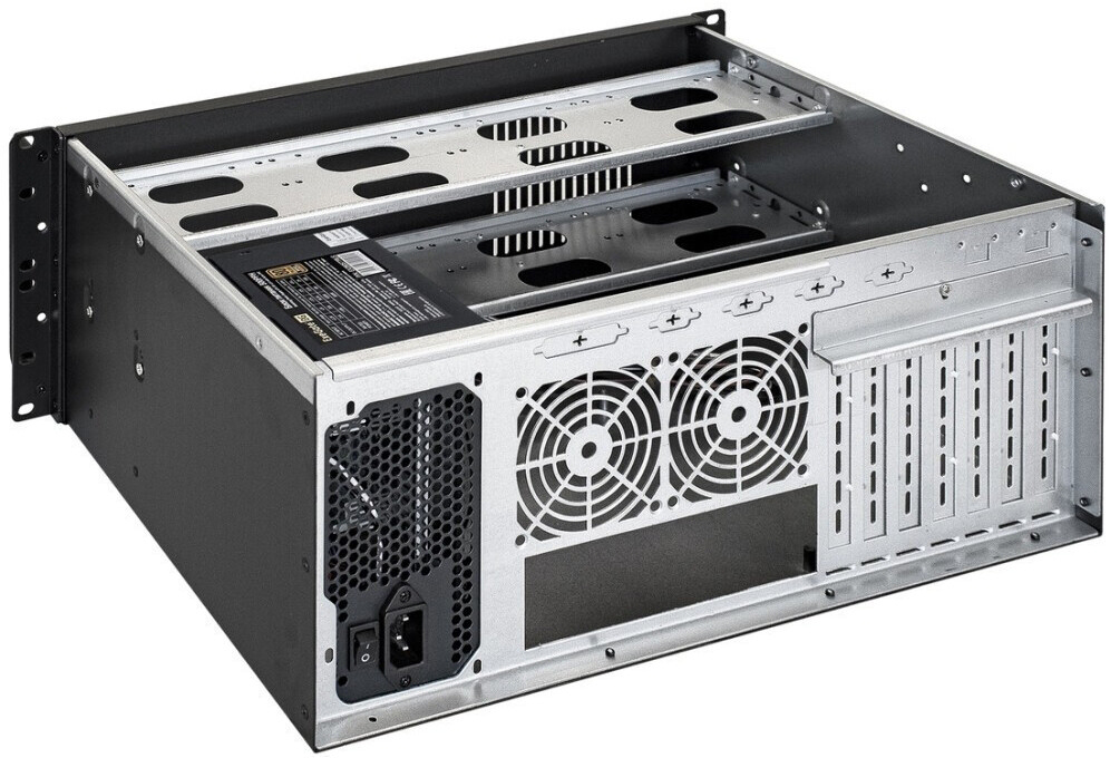 Серверный корпус ExeGate Pro 4U300-08/800PPH-SE, 800 Вт, Черный детальное изображение - 2