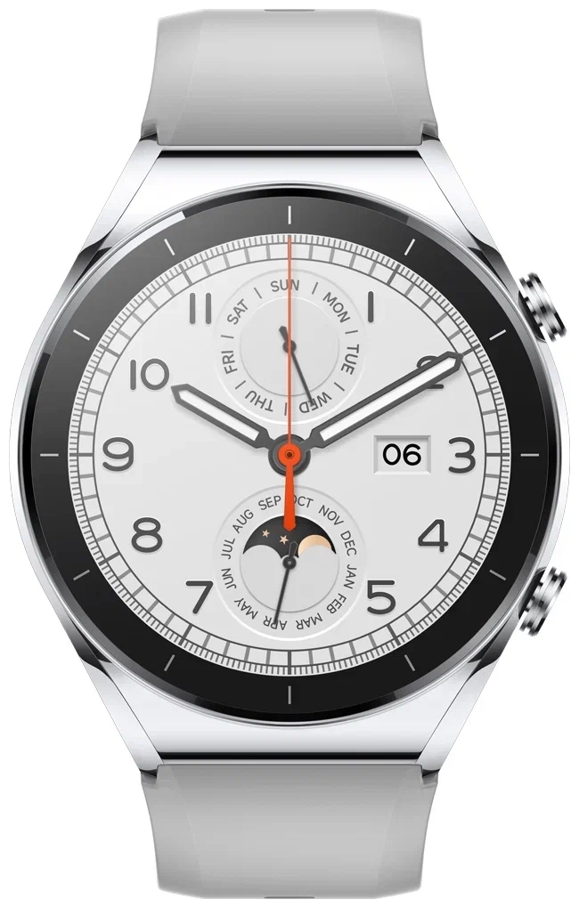 Умные часы Xiaomi Watch S1, 46 мм, Серебристый детальное изображение - 7