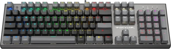 Клавиатура A4Tech Fstyler FS100 Neon, Черный №9
