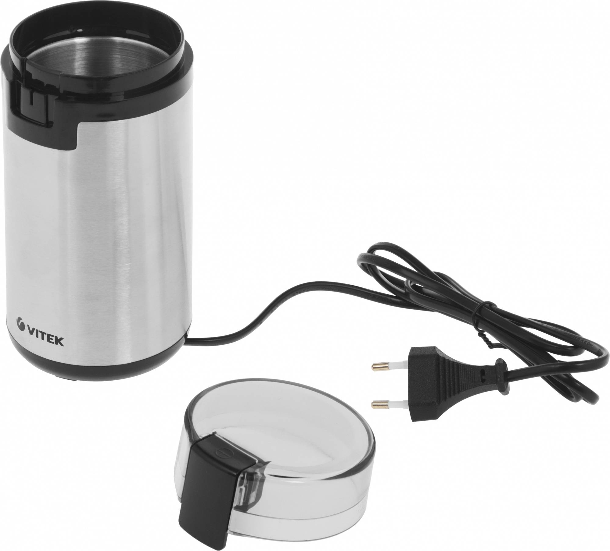 Кофемолка Vitek VT-8370, Стальной детальное изображение - 3