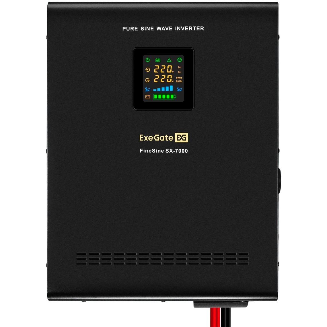 ИБП ExeGate FineSine SX-7000.LCD.AVR.2SH.T + 4x HRL 12-45 (45Ач) + батарея детальное изображение - 1