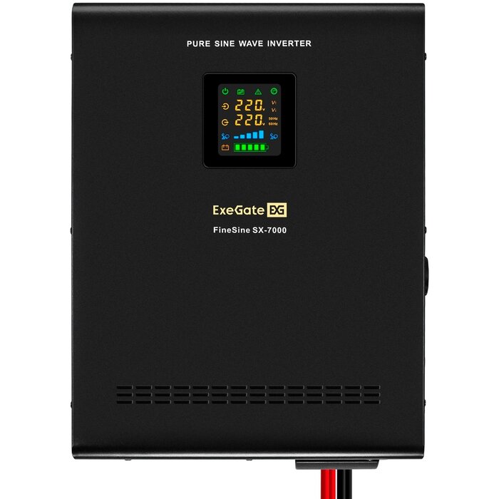 ИБП ExeGate FineSine SX-7000.LCD.AVR.2SH.T + 4x HRL 12-45 (45Ач) + батарея №1
