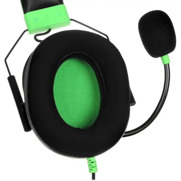 Проводные наушники Razer Blackshark V2 X, Зеленый детальное изображение - 4