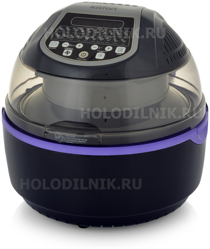 Аэрогриль Kitfort KT-2219-1, 8 л, 1400 Вт, Черный №1