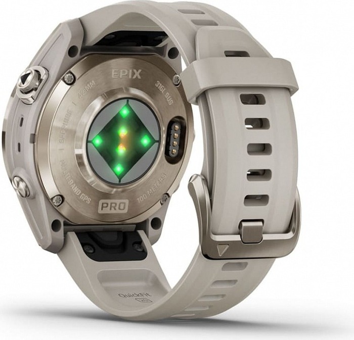 Смарт-часы Garmin Rpix Pro Gen 2 Sapphire Edition, 42 мм, Золотой №2