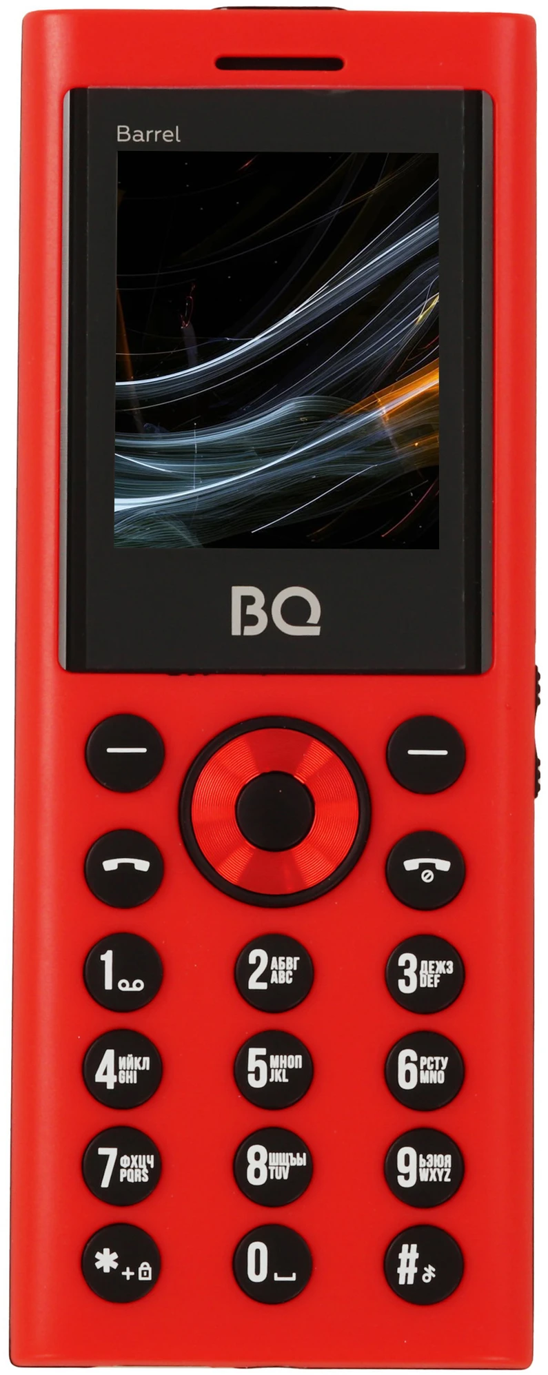 Мобильный телефон BQ 1858 Barrel, 32 Мб, Красный/Черный, Mini-SIM детальное изображение - 6