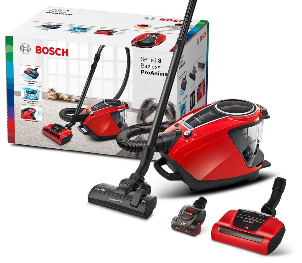 Пылесос Bosch ProAnimal BGS 7PET, Красный детальное изображение - 3