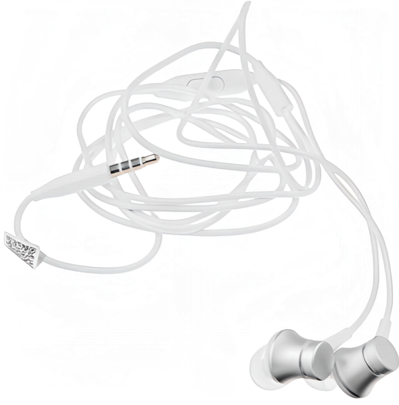 Наушники Xiaomi Mi In-Ear Headphones Basic, Серебристый детальное изображение - 3