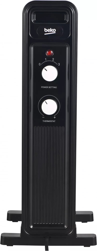 Масляный радиатор Beko Winter Range RHO 7323 B, Черный №3