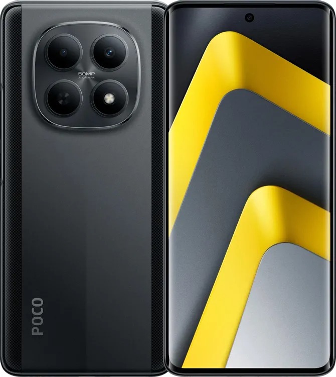 Смартфон Xiaomi POCO M8 5G 12/512 ГБ, Черный, Dual nano-SIM детальное изображение - 1