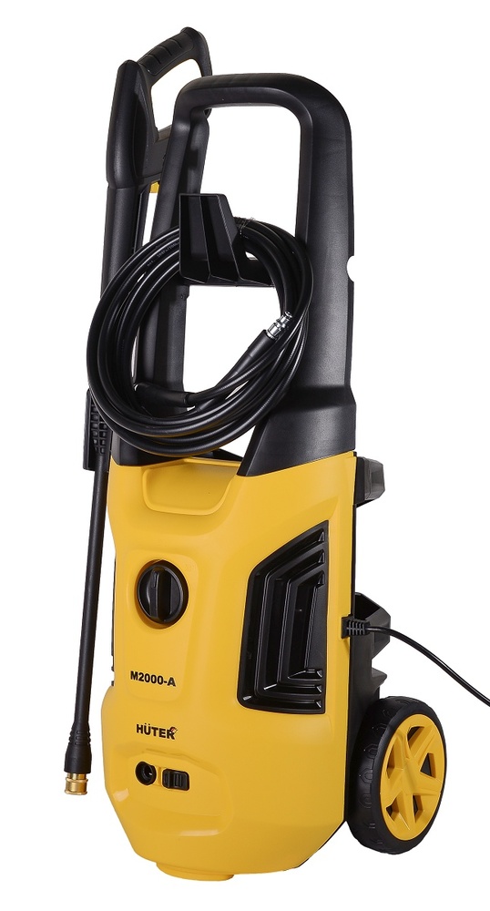 Мойка высокого давления HUTER M2000-A, 1.9 кВт, 165 бар, Желтый №2