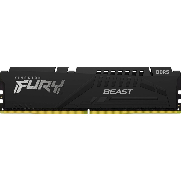 Оперативная память Kingston Fury Beast Black DDR5 5600MHz, KF556C36BBE-16, 16 Гб №1