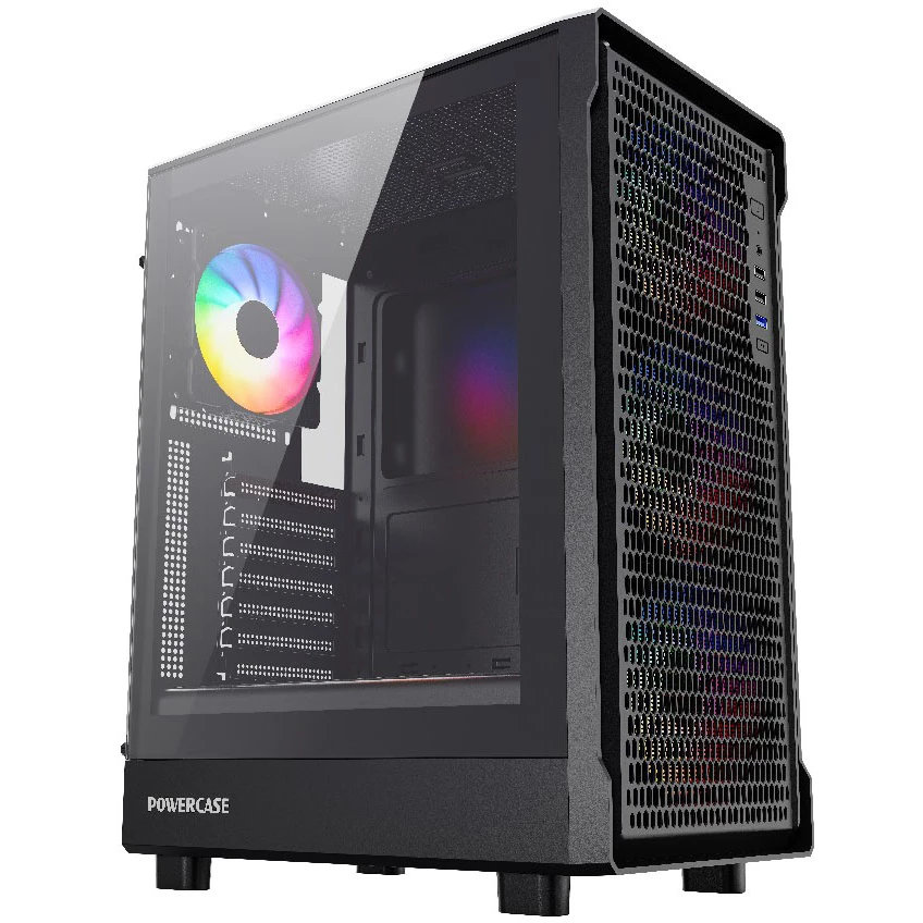 Корпус Powercase Mistral PA5B, Черный детальное изображение - 1
