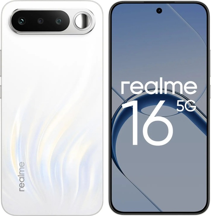Смартфон Realme 16 5G 8/256 Гб, Темно-серый, Dual nano-SIM №1