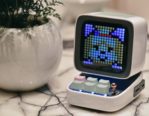 Портативная колонка Divoom Ditoo, Синий детальное изображение - 9