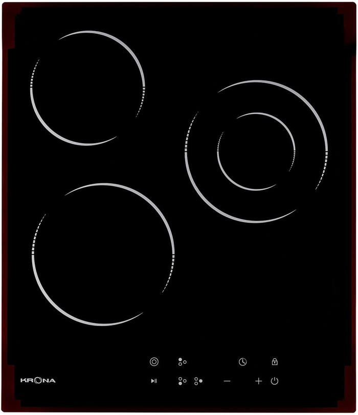 Варочная поверхность Krona TEMPO 45 BL, Черный №1