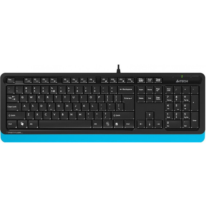 Клавиатура + мышь A4Tech Fstyler F1010, Голубой №2