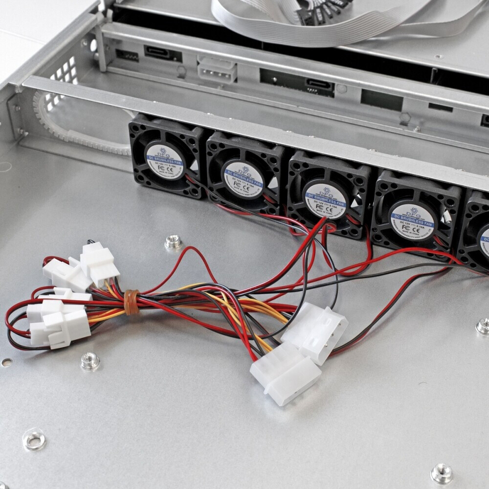 Серверный корпус ExeGate Pro 1U660-HS04/1000ADS, 1000 Вт, Черный детальное изображение - 6