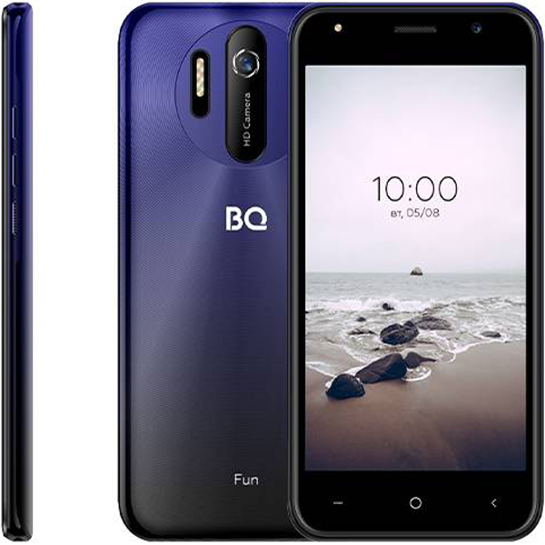 Смартфон BQ 5031G Fun 1/8 Гб, Фиолетовый, Dual micro-SIM детальное изображение - 2