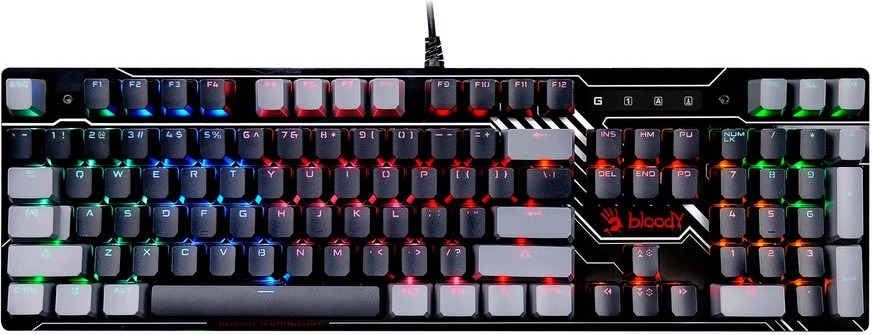 Клавиатура Bloody B808N, Черный детальное изображение - 4