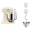 Планетарный миксер KitchenAid 5KSM185PSEAC, Кремовый вариант - 2