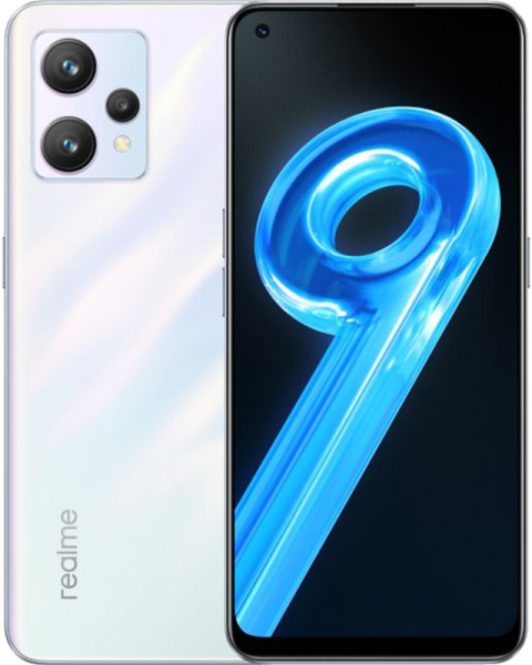Смартфон Realme 9 128 ГБ, RAM 4 ГБ, Белый, Dual nano SIM детальное изображение - 1