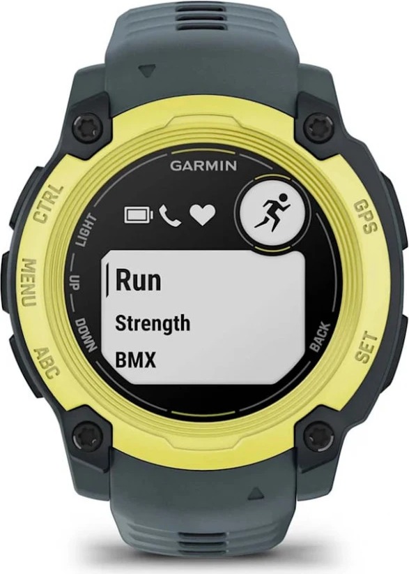 Смарт-часы Garmin Instinct E Limited edition, 40 мм, Electric Lime with Twilight Band, Желтый детальное изображение - 4