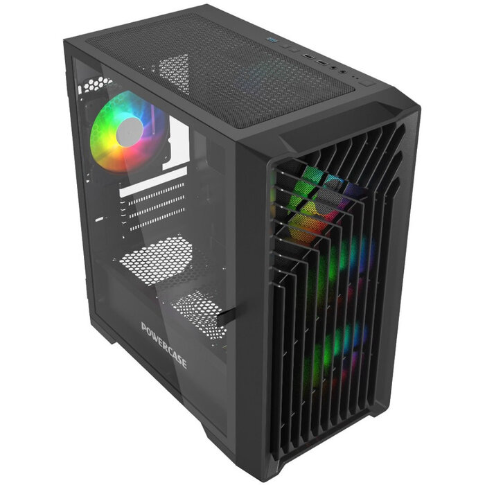 Корпус Powercase Mistral Micro X4B, Черный №2