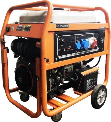 Генератор бензиновый ZONGSHEN PB 18003 E 1T90DF181, 12 кВт, Оранжевый детальное изображение - 1