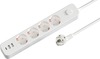 Сетевой фильтр Гарнизон EPS-OP-4-CU2-W-2, 4 м, Белый вариант - 1