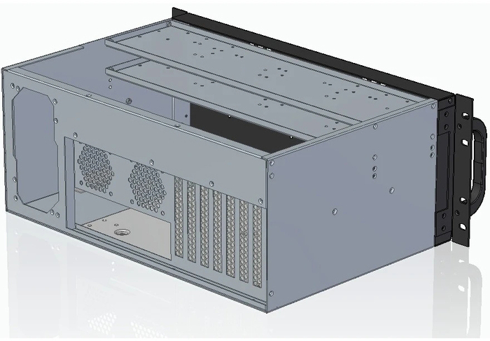 Серверный корпус Procase 4U300-08, без БП, Черный №2